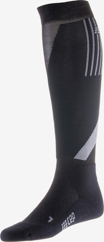 CEP Athletic Socks 'Compression' in Black: front
