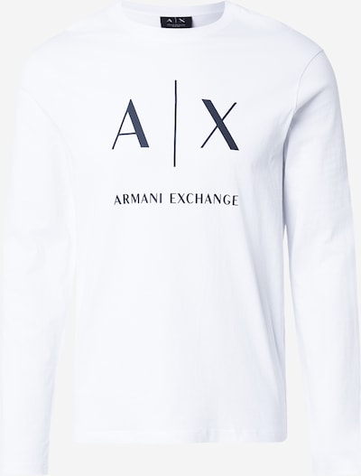 XS dydžio Marškinėliai iš ARMANI EXCHANGE, spalva – juoda / balta, Prekių apžvalga