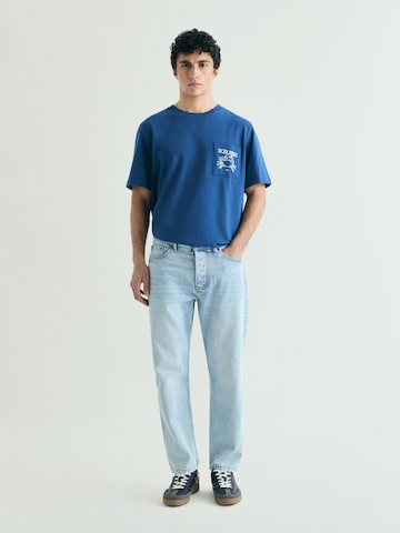 Scalpers Shirt ' ' in Blue: front