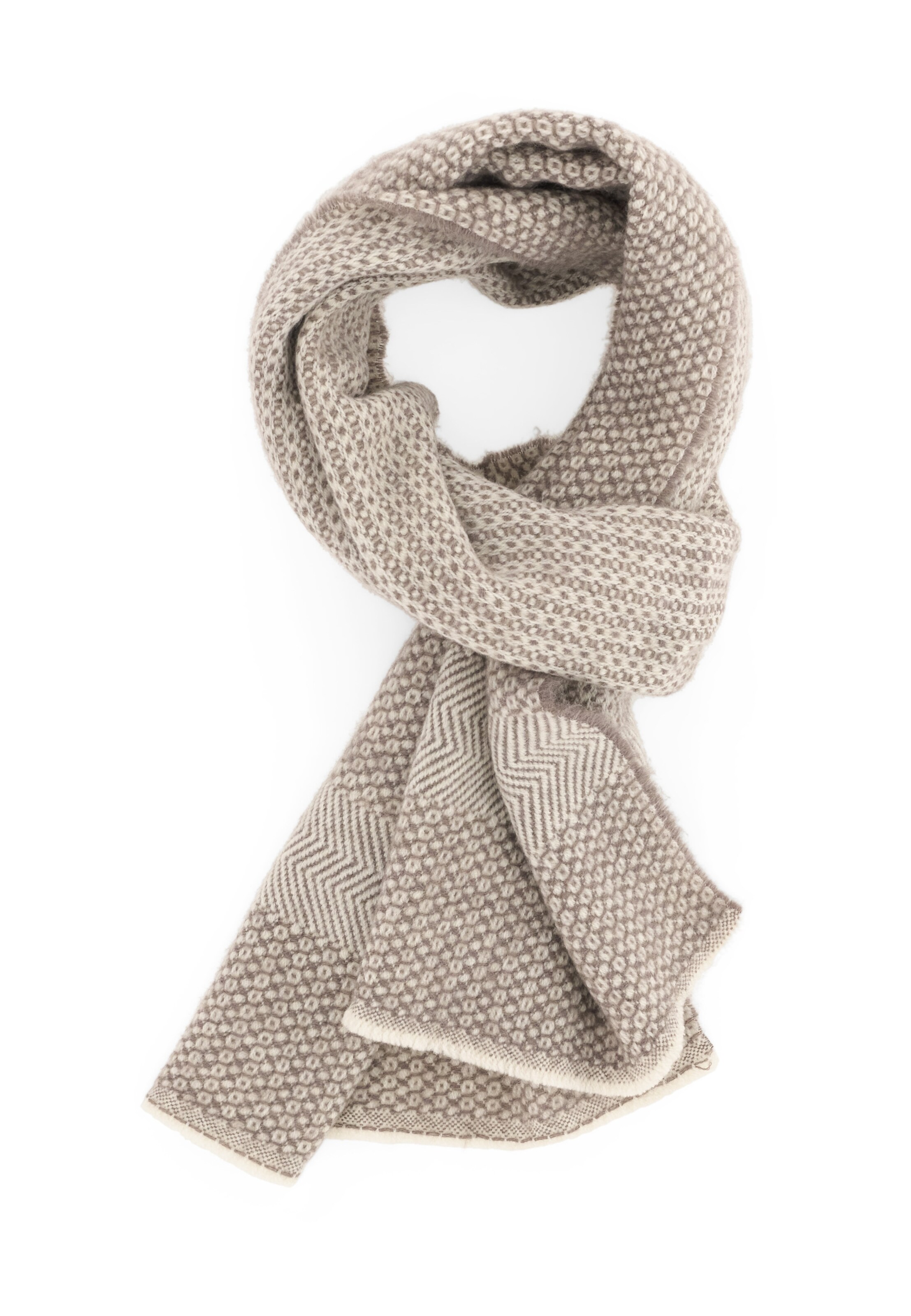 Boggi Milano Scarf in One Size in Sand, Item view