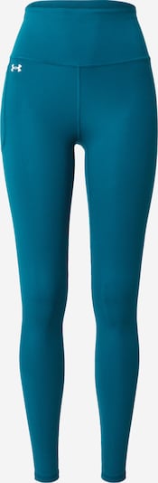 UNDER ARMOUR Sportbroek 'Motion' in de kleur Cyaan blauw / Wit, Productweergave