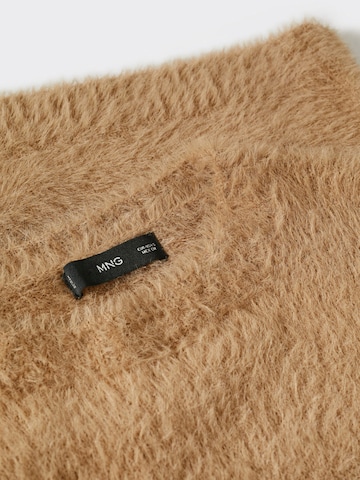 MANGO Sweter 'EYEBOXY' w kolorze brązowy