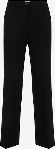 juoda WE Fashion Standartinis Kelnės: priekis