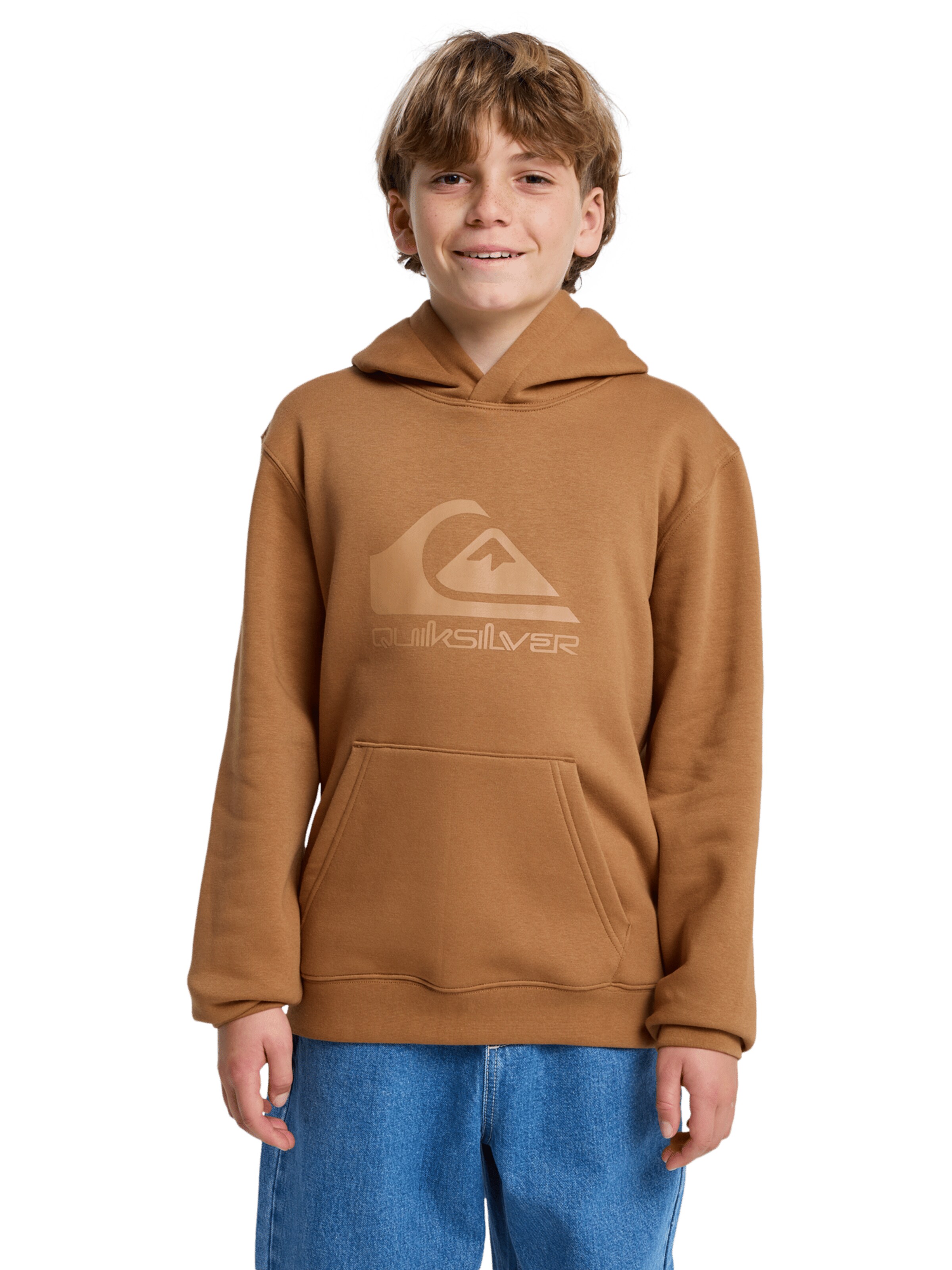 QUIKSILVER Sweater in Brown: front