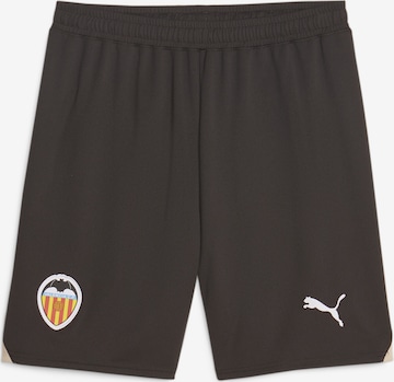 PUMA Regular Workout Pants 'Valencia' in Black: front