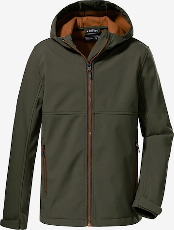 KILLTEC Outdoor jacket in Green: front