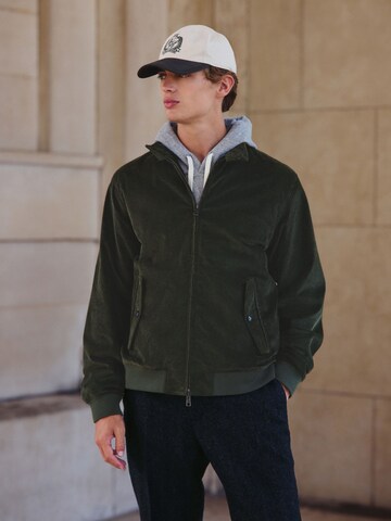 Veste mi-saison 'Harrington' Next en vert : devant