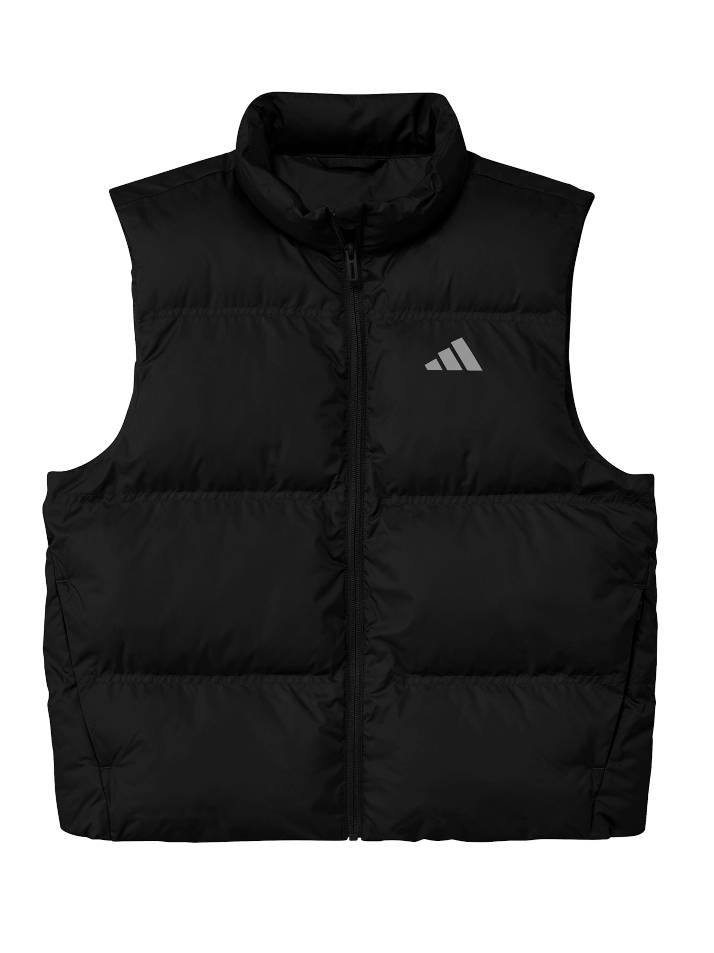 ADIDAS SPORTSWEAR Αθλητικό γιλέκο σε μαύρο: μπροστά