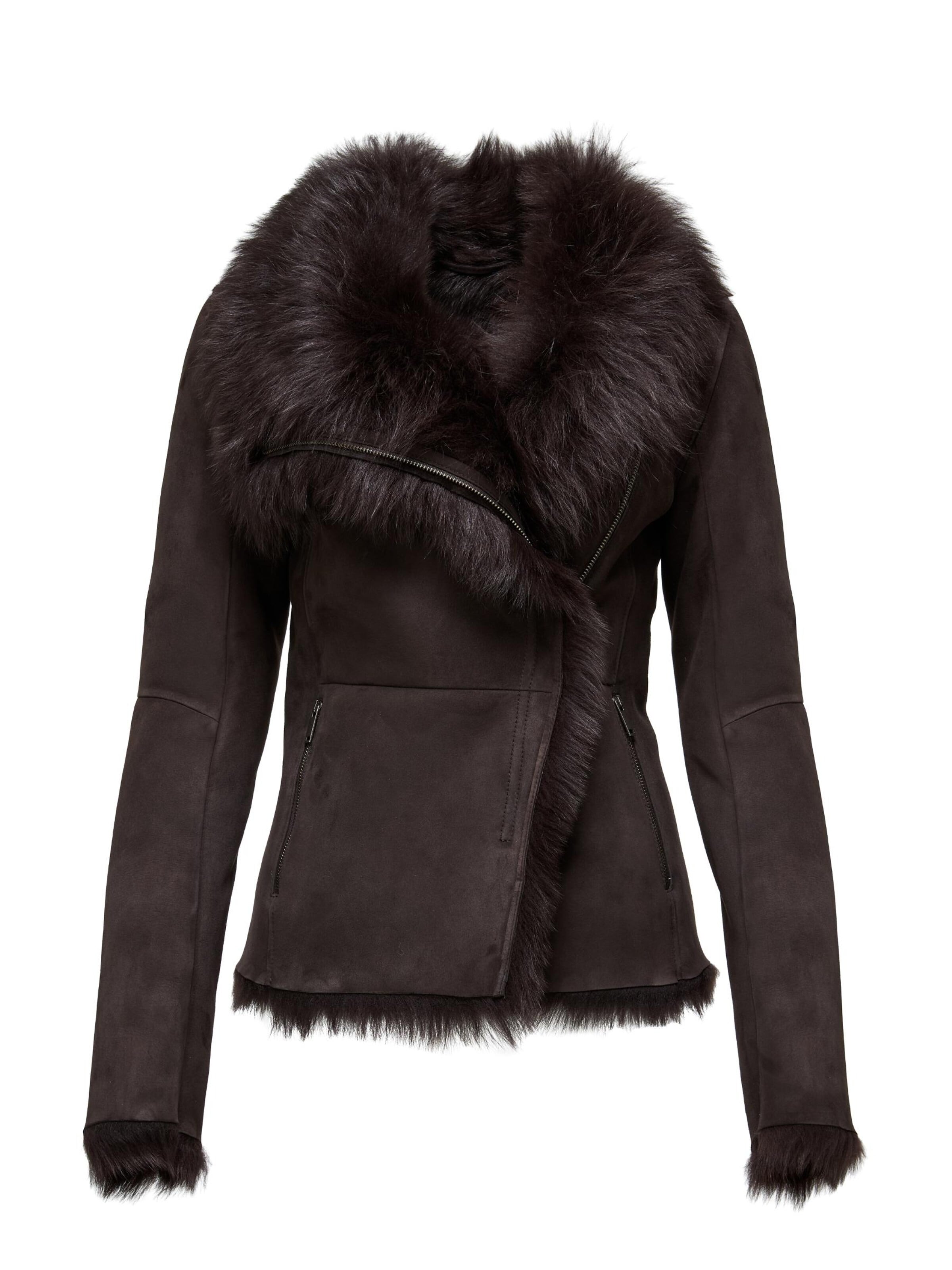 V S P Winterjas 'Adila' in XS in de kleur Bruin, Productweergave
