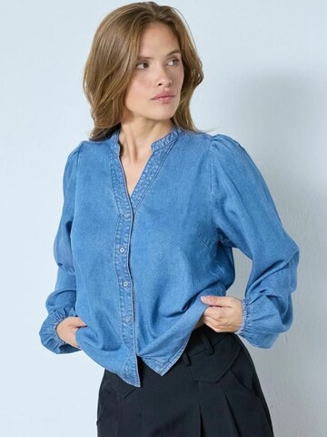 Camicia da donna di co'couture in blu