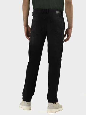 CAMEL ACTIVE Slimfit Jeans 'Madison' in Zwart