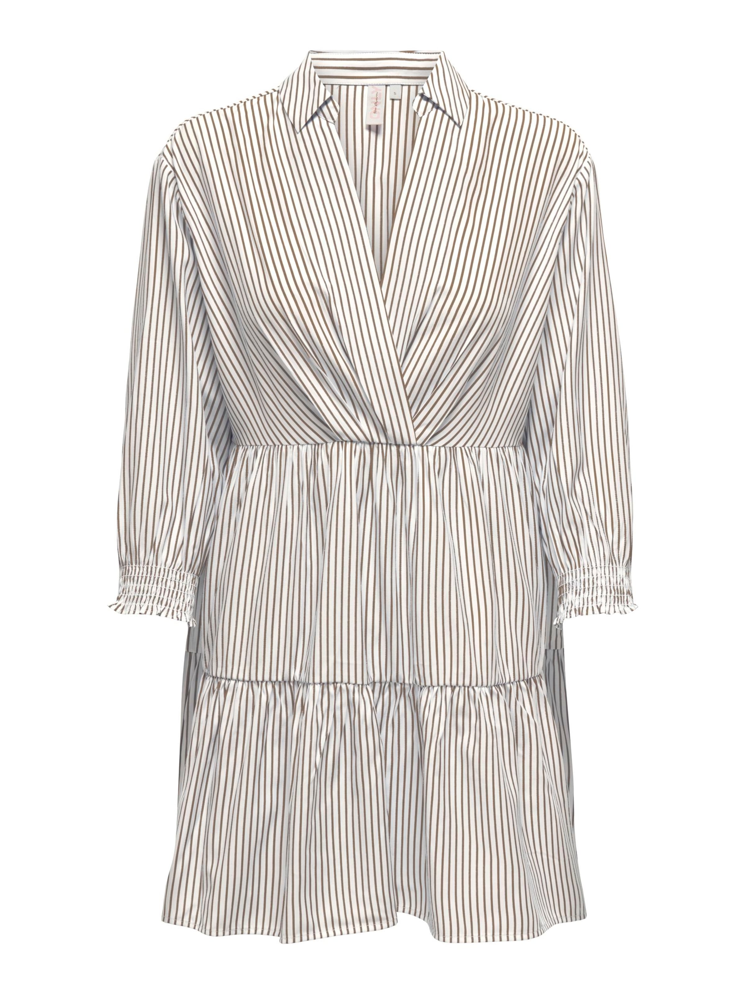 ONLY Рокля 'ASHA SARAH' в бяло: отпред