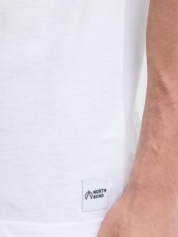 North Bend Shirt ' NBCash ' in Wit