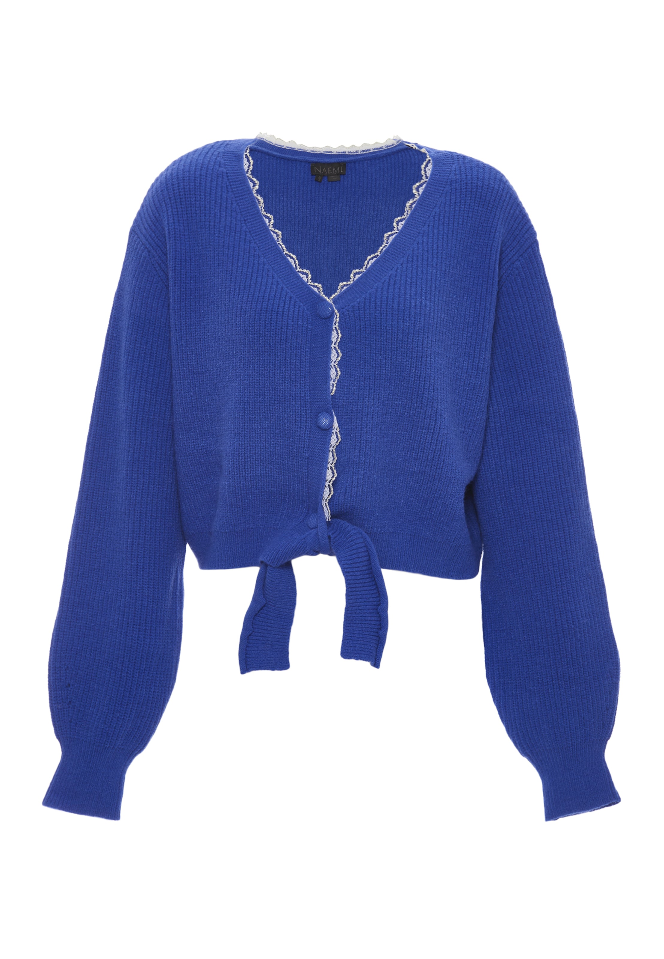NAEMI Kardigan w kolorze niebieski: przód