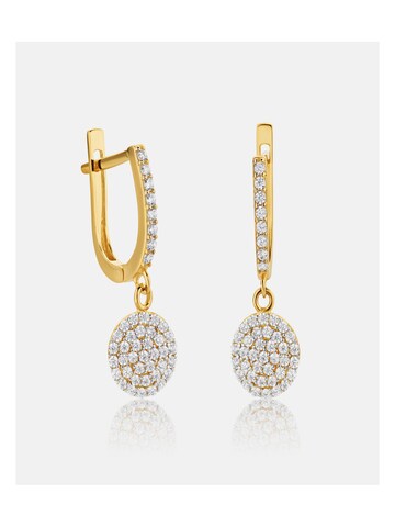 Boucles d'oreilles 'Ohrringe aus 585 Gelbgold' DIAMANT LETERNEL en or