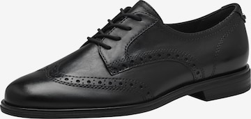 Tamaris Lace-up shoe in Black: front