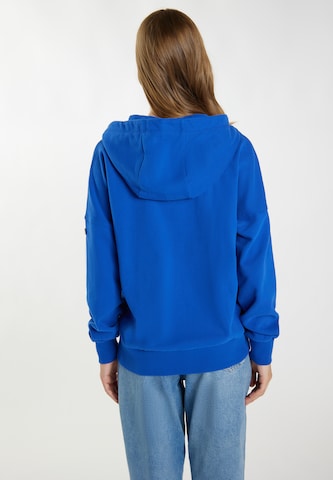 DreiMaster Maritim Sweat jacket 'Kilata' in Blue