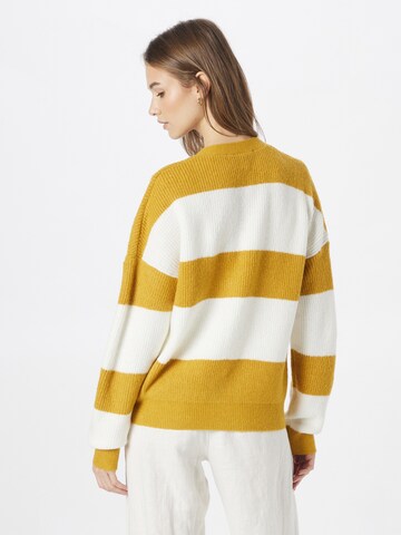 QS Knit Cardigan in Yellow