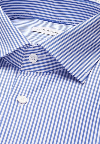 SEIDENSTICKER Regular fit Zakelijk overhemd 'Smart Classics' in Blauw