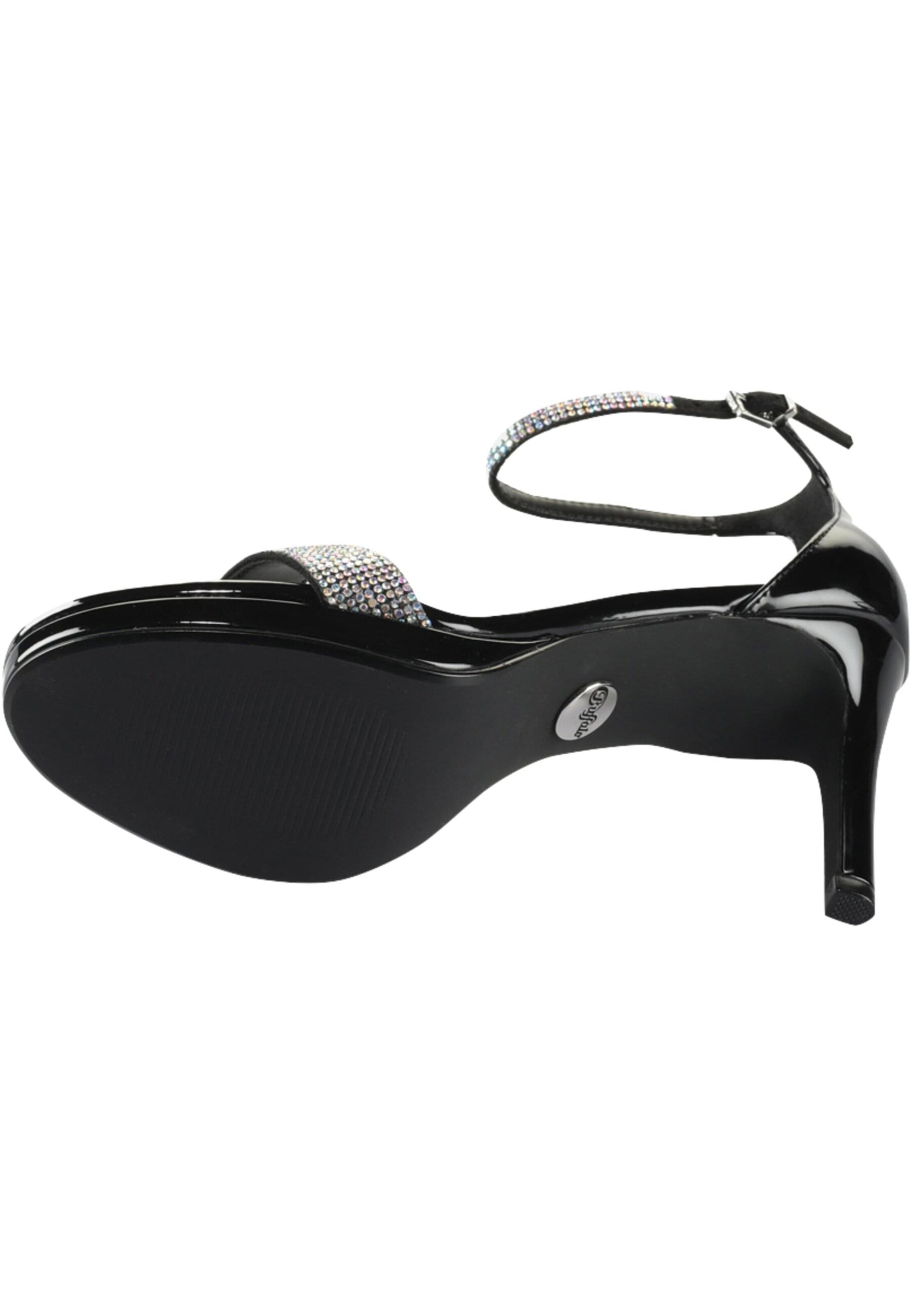 BUFFALO Remmisandaalit 'Monroe 2' värissä musta