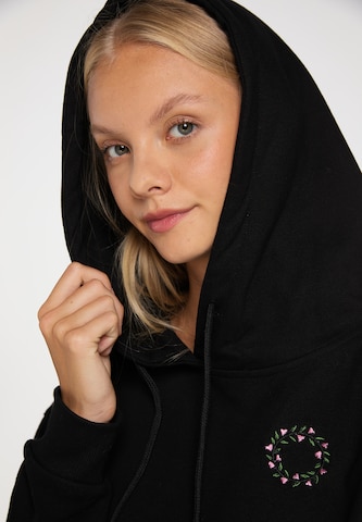 MYMO Sweatshirt in Schwarz