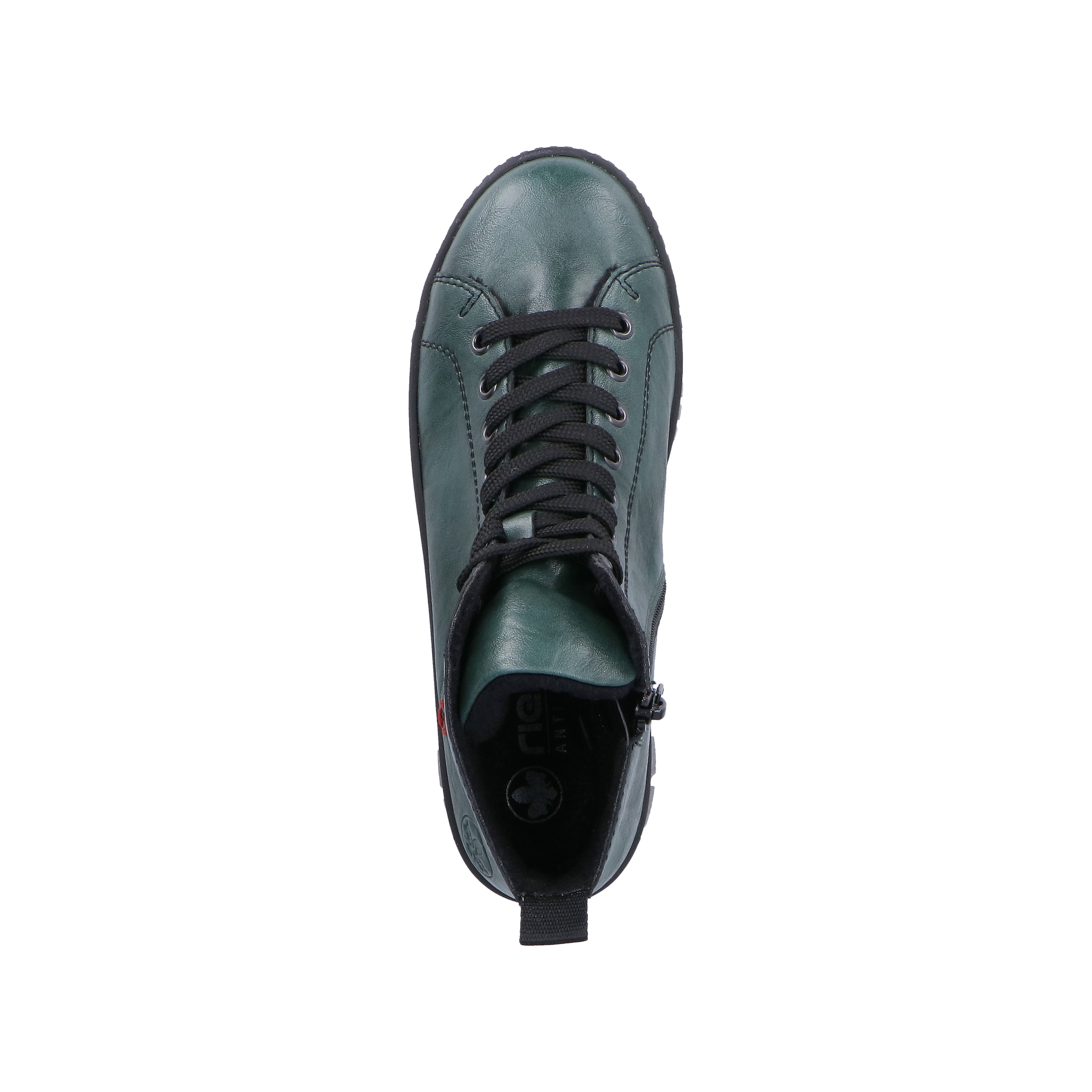 Bottines à lacets Rieker en vert