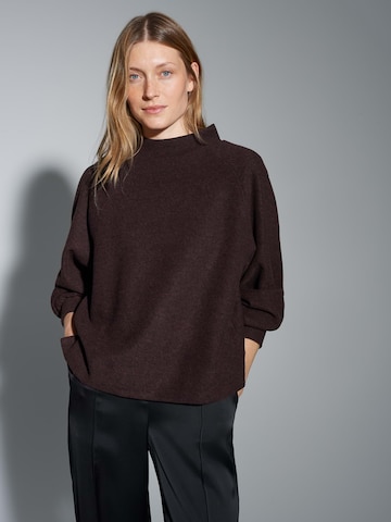 Bluză de molton 'Grapina' de la OPUS pe mov: față