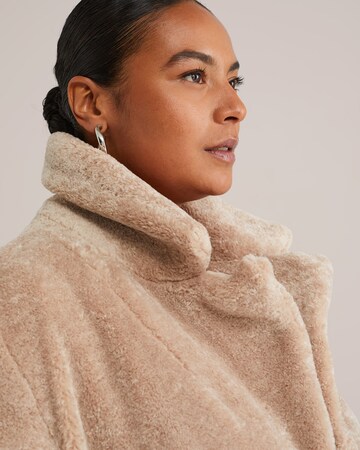 WE Fashion - Sobretudo meia-estação em bege