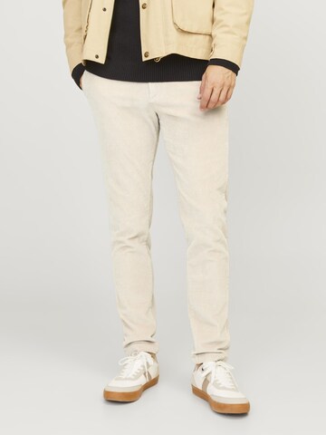 JACK & JONES Slimfit Chino in Beige: voorkant