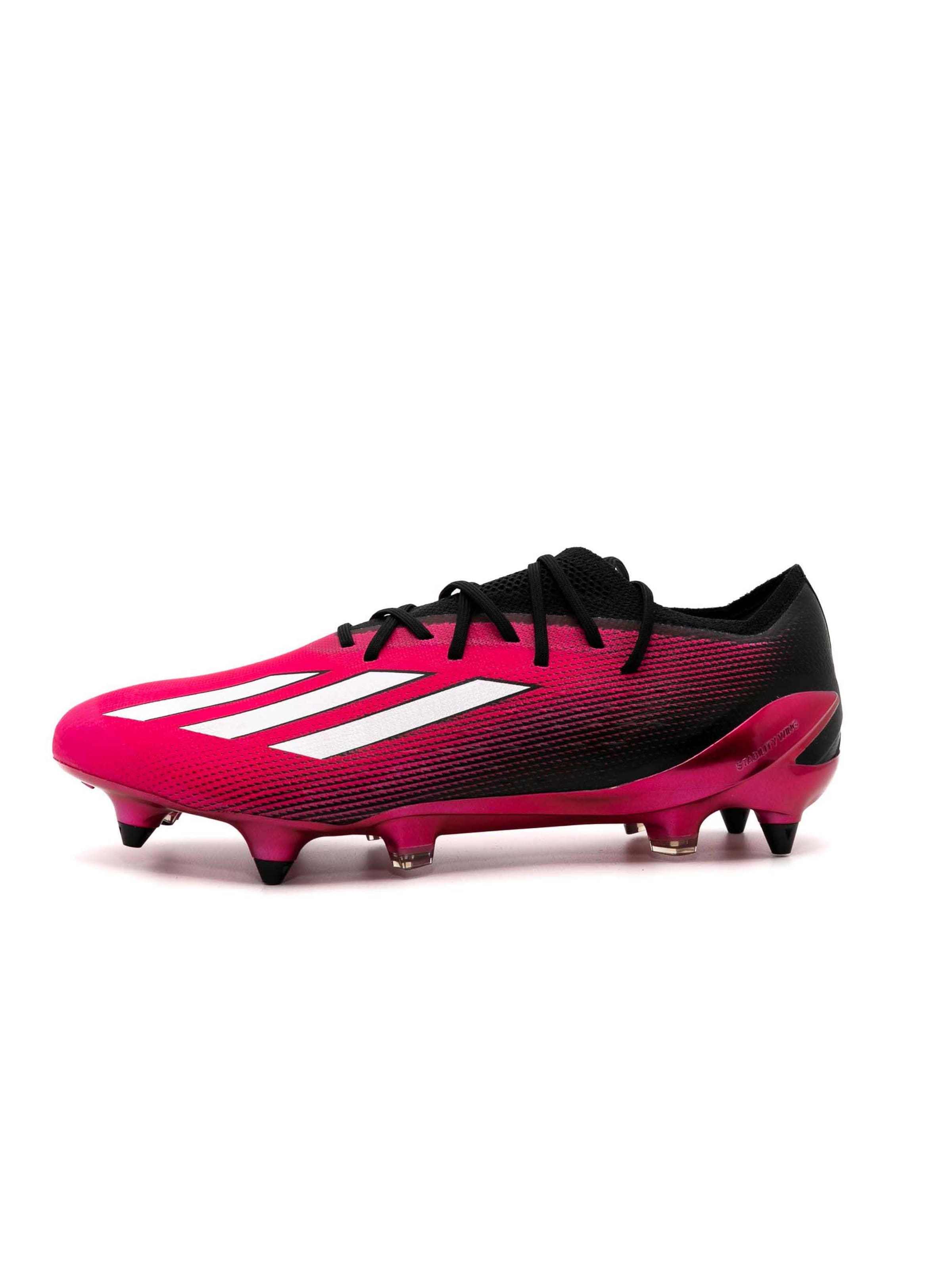 Chaussure de foot 'X Speedportal.1' ADIDAS PERFORMANCE en rose : devant