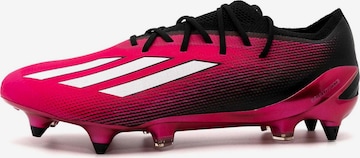 Chaussure de foot 'X Speedportal.1' ADIDAS PERFORMANCE en rose : devant