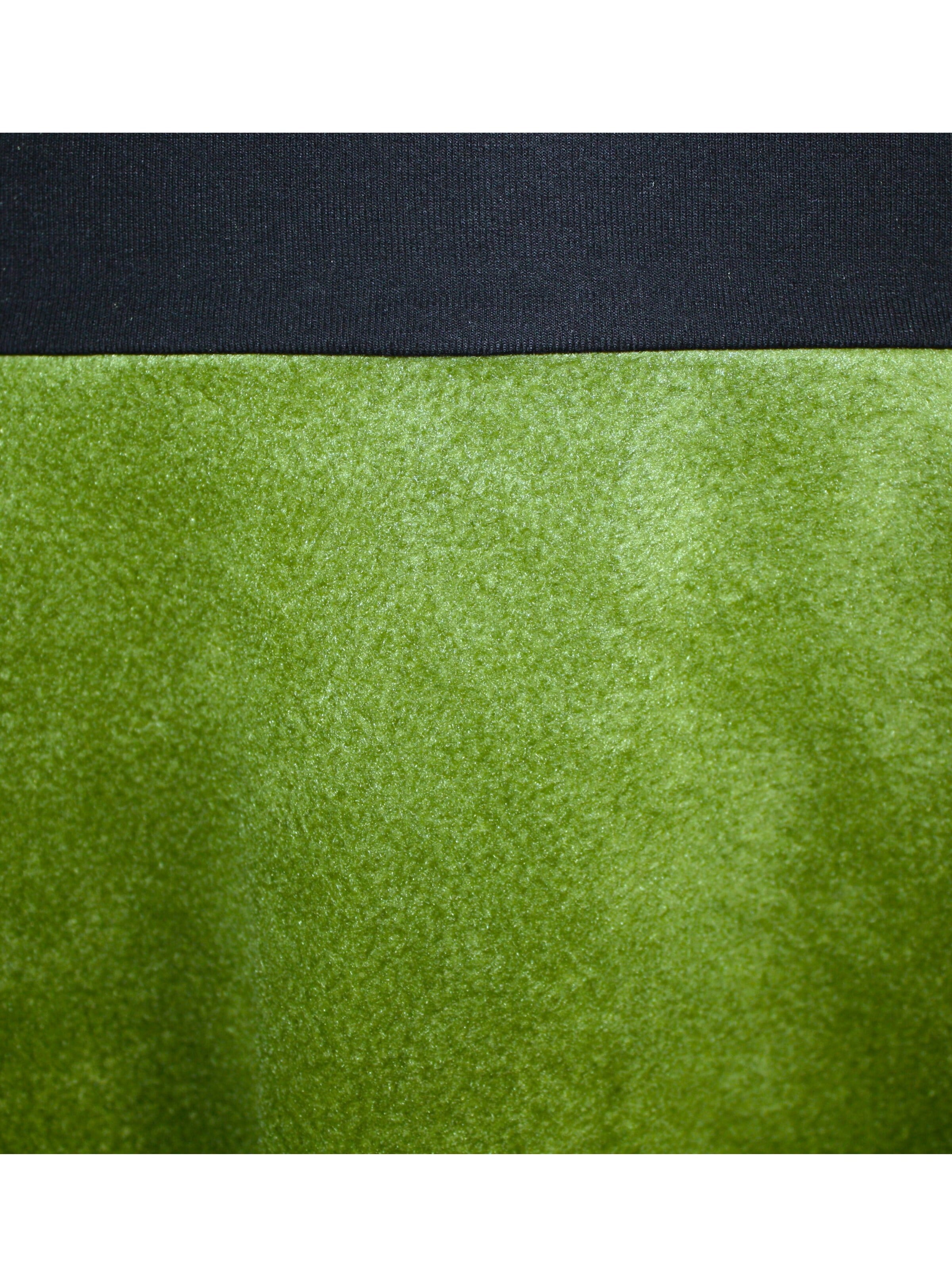 dunkle design Rock 'A-Linie Fleece'‌‌‌‌‌‌‌‌‌‌ in Grün