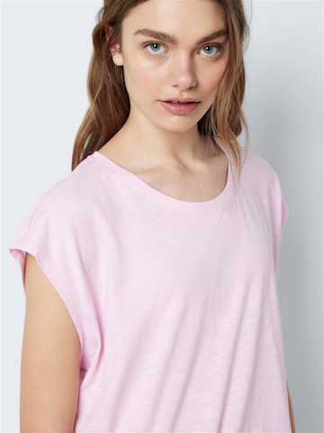 Noisy may T-shirt 'MATHILDE' i rosa