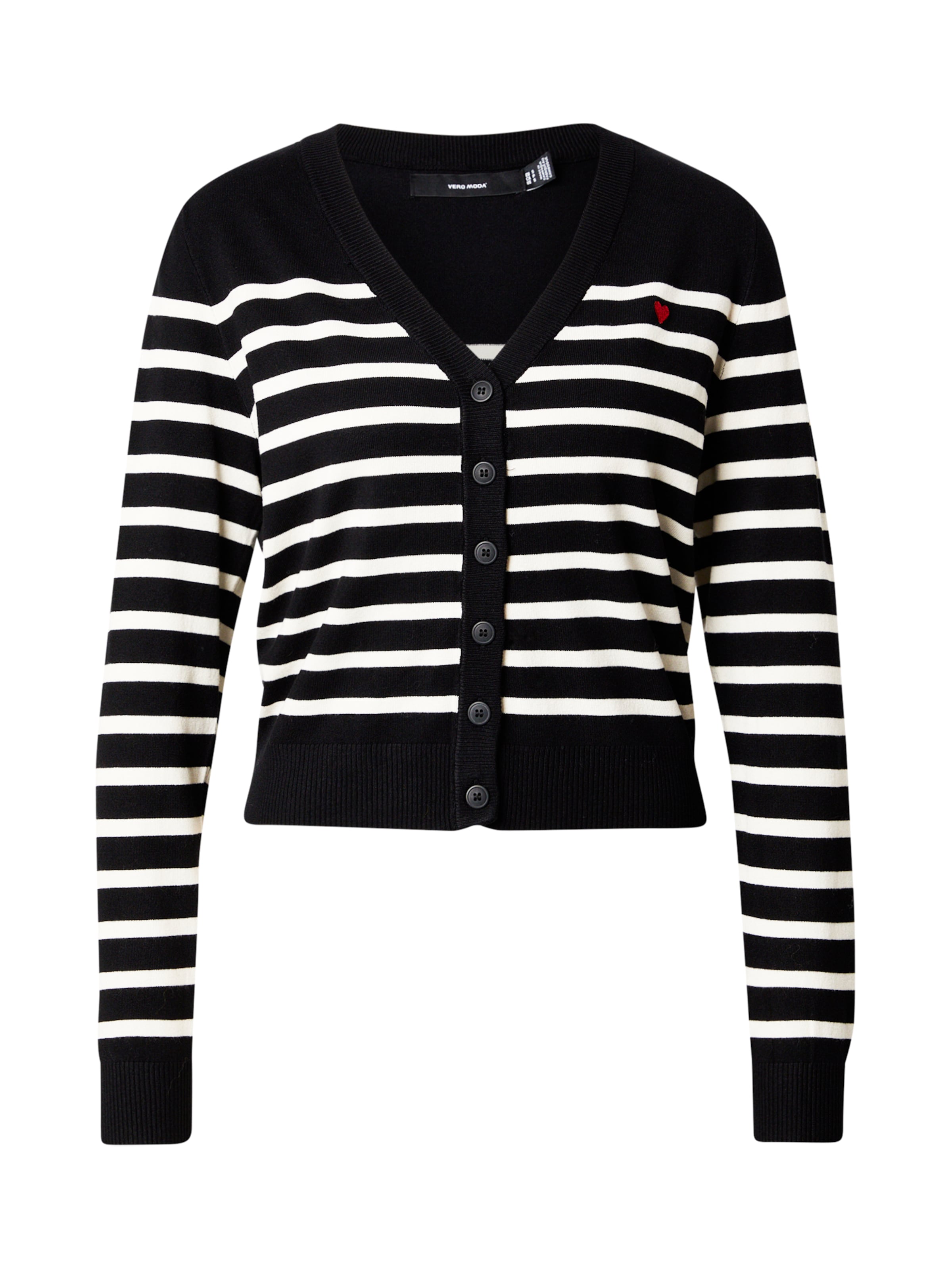 VERO MODA Pletena jopa 'VMDORY' | črna barva: sprednja stran