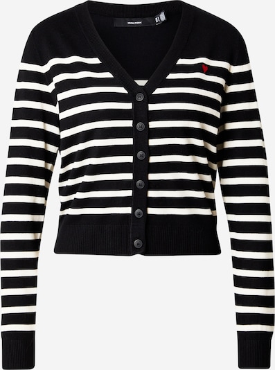VERO MODA Kardigan 'VMDORY' u crna / bijela, Pregled proizvoda