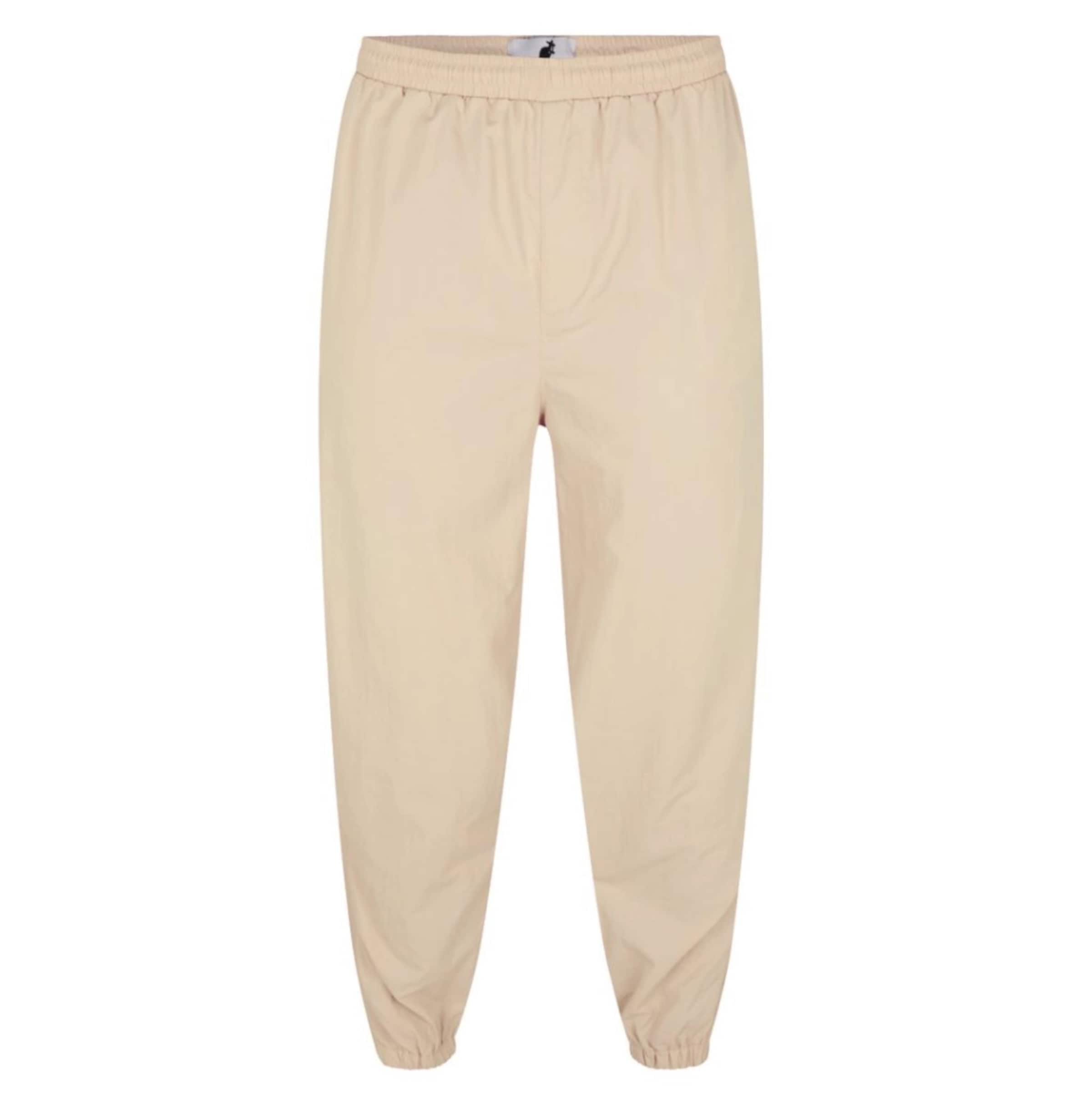 KANGOL Конический (Tapered) Штаны 'Chicago' в Бежевый: спереди