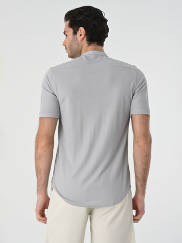 Antioch Slim Fit Hemd in Grau