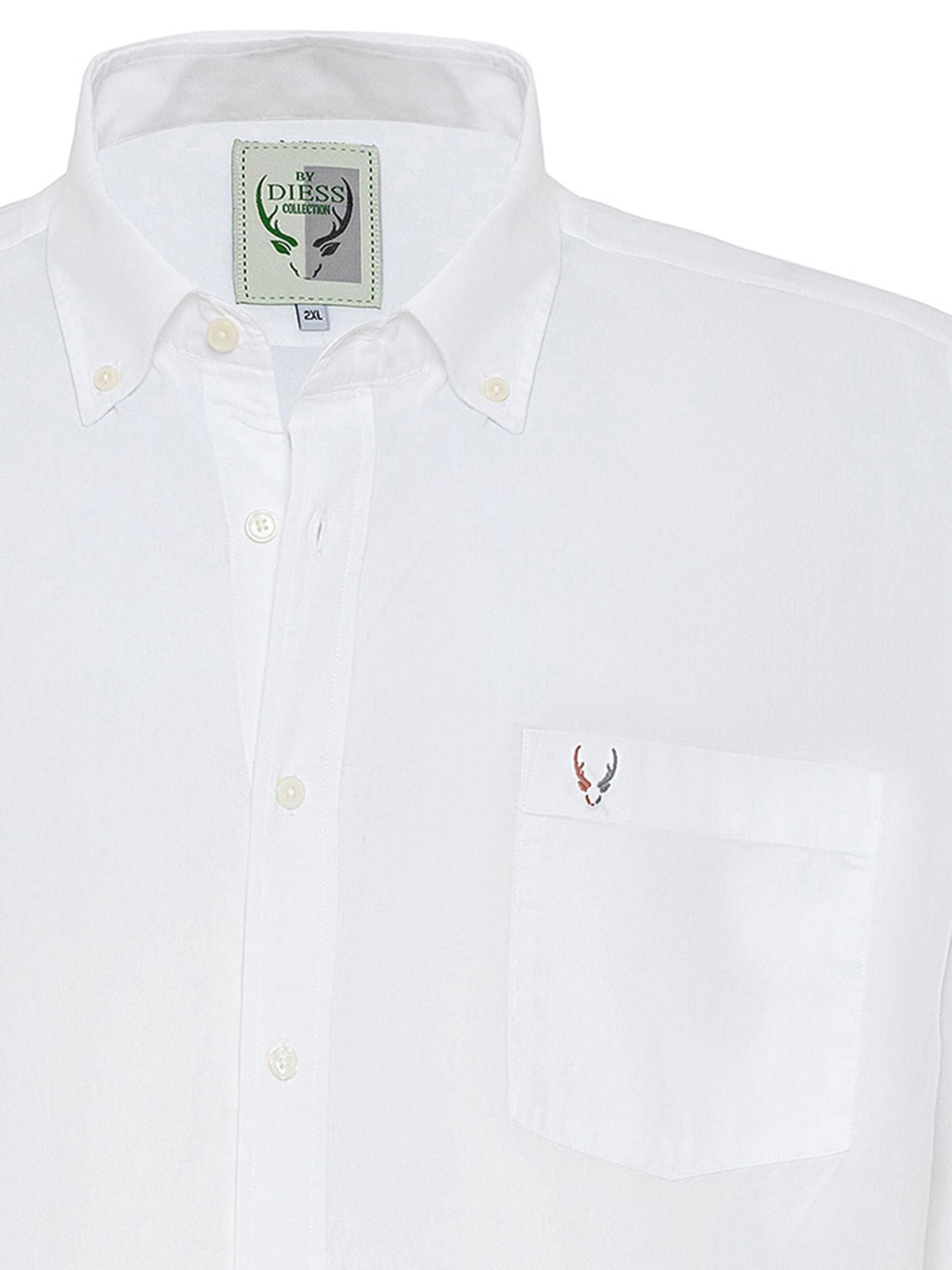 By Diess Collection Средняя посадка Рубашка в Белый