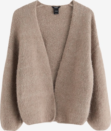 Cardigan 'Vanessa' Lindex en marron : devant