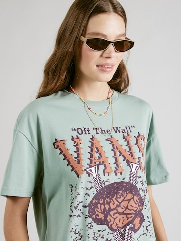 VANS - Camisa 'BRAIN JAM' em verde