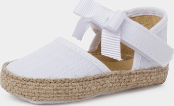 Pisamonas - Sandalias en blanco: frente