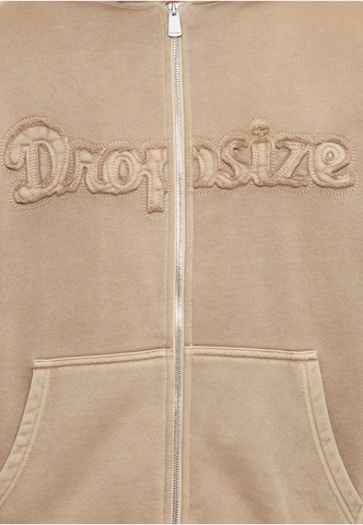 Giacca di felpa di Dropsize in beige