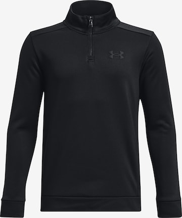 UNDER ARMOUR Športový sveter - Čierna: predná strana