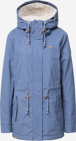 Ragwear Between-Season Jacket 'Monadis' in Blue: front