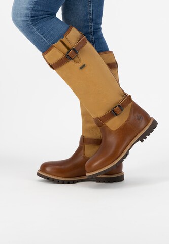 Boots 'Greenland' Travelin en beige : devant