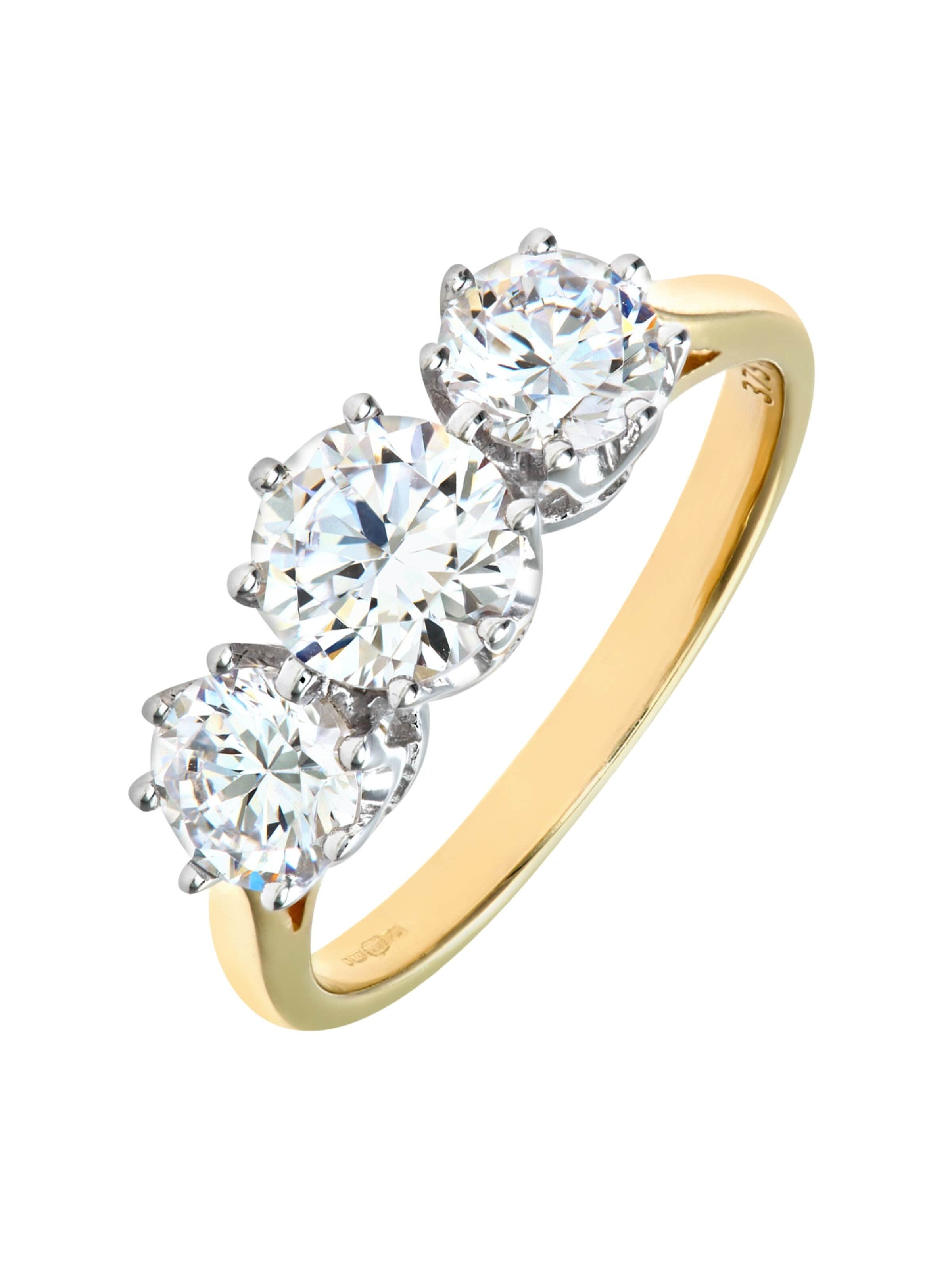 Bague DIAMANT LETERNEL en or : devant