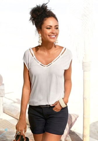 s.Oliver - Camiseta en blanco