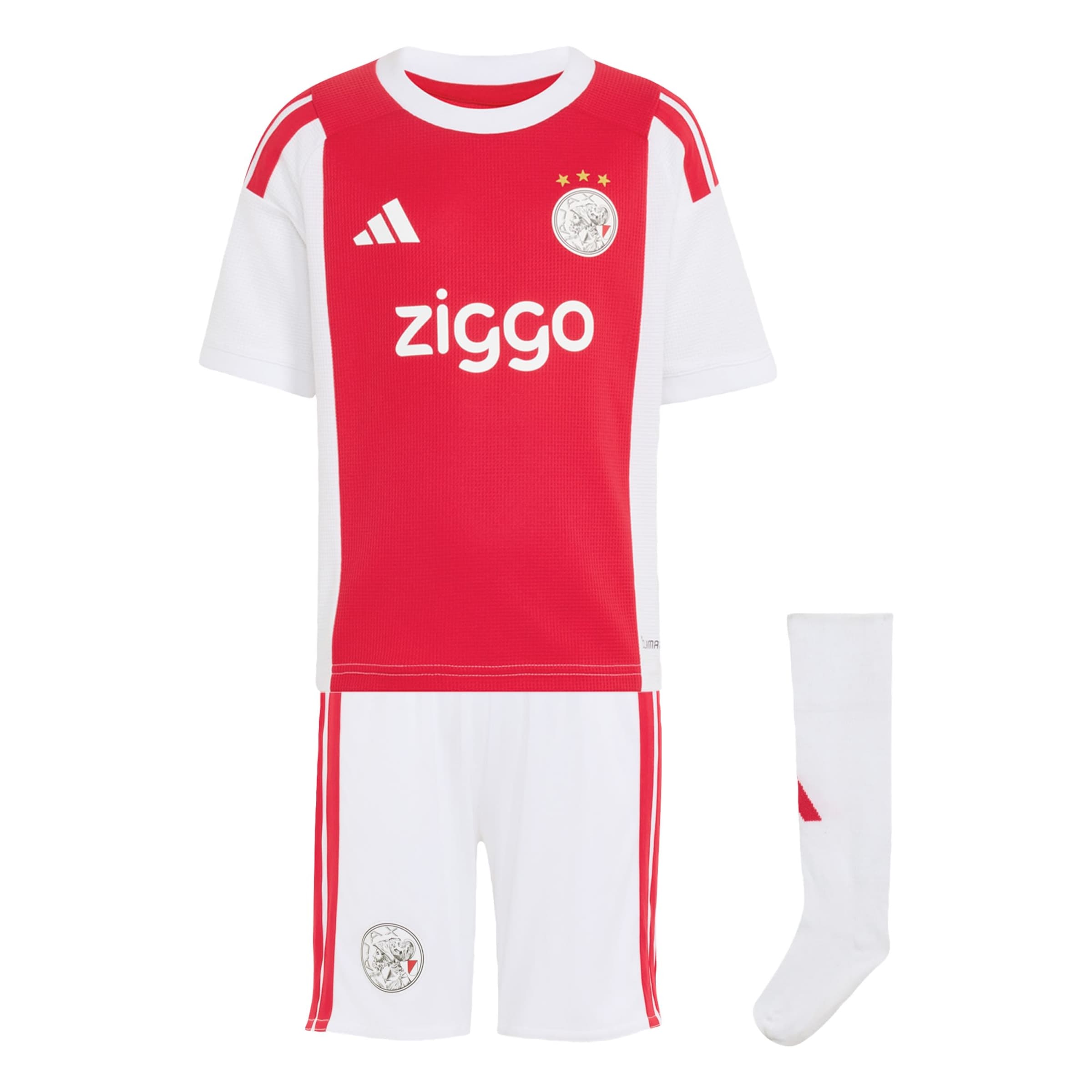 ADIDAS PERFORMANCE Regular fit Sportpak 'Ajax 26/27' in Wit: voorkant
