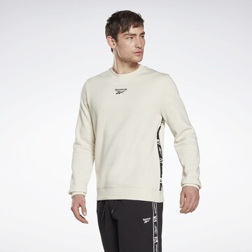 Reebok Sweatshirt in Weiß: predná strana