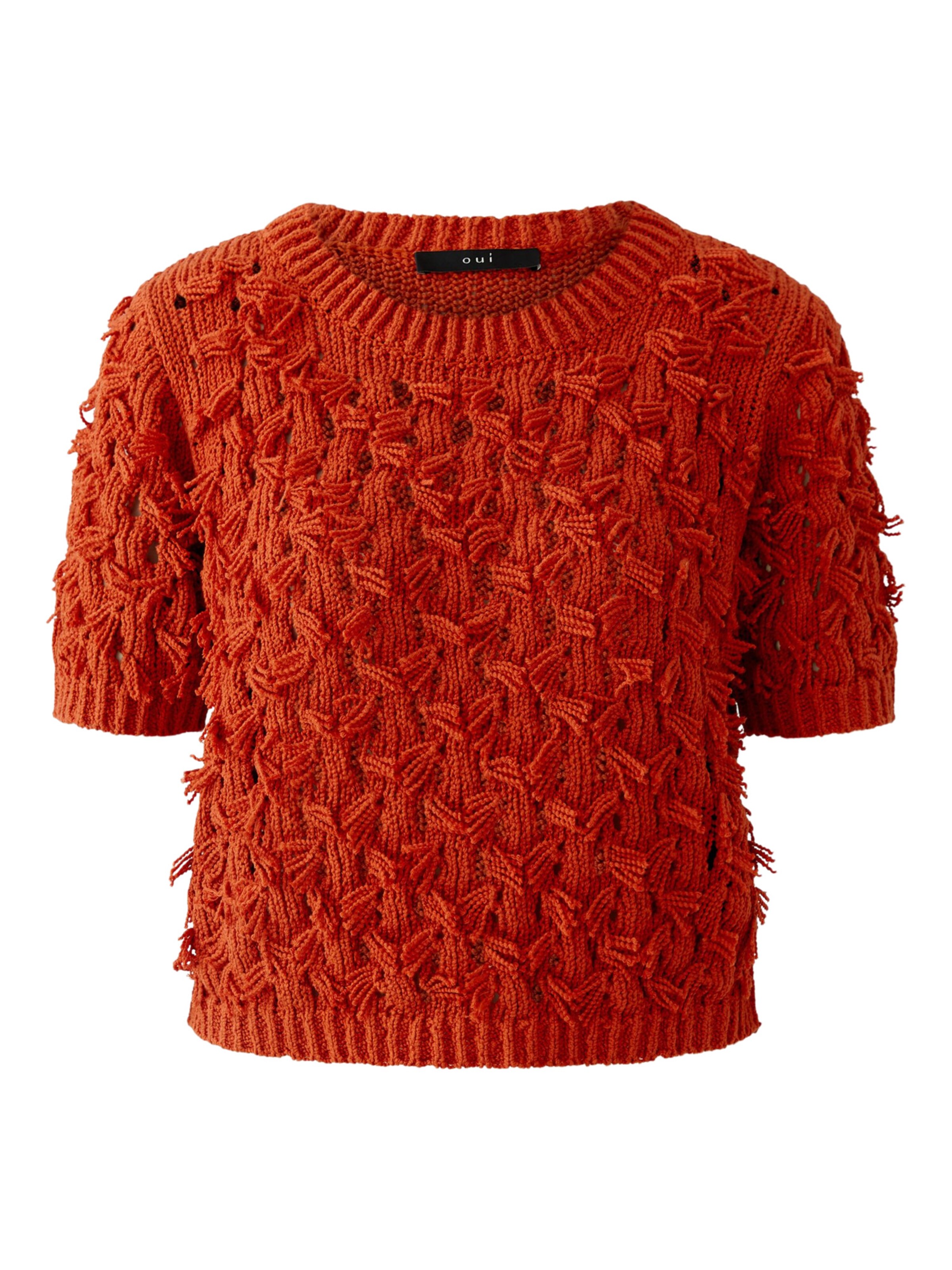 OUI Pullover in Orange: Vorderseite